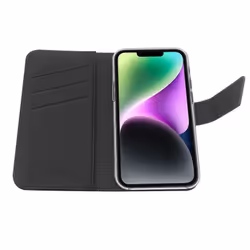 Celly Wally coque de protection pour téléphones portables 15,5 cm (6.1") Étui avec portefeuille Noir