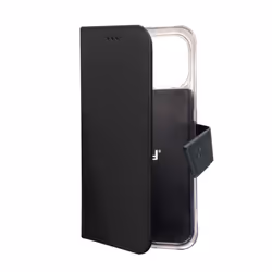 Celly Wally, Étui avec portefeuille, Apple, iPhone 14 Pro, 15,5 cm (6.1"), Noir