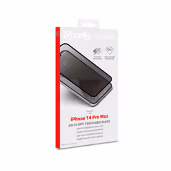 Celly PRIVACYF1027BK, Apple, iPhone 14 Pro Max, Résistant aux chocs, Anti-goutte, 1 pièce(s)