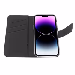 Celly Wally coque de protection pour téléphones portables 17 cm (6.7") Étui avec portefeuille Noir - Vue supplémentaire 4