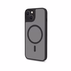 Celly Magmatt, Housse, Apple, iPhone 14, 15,5 cm (6.1"), Noir, Transparent