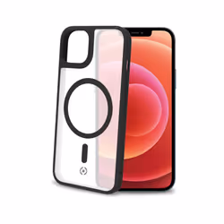 Celly Magmatt 6.1" Housse Noir, Transparent