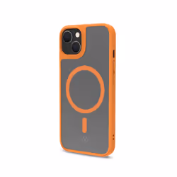 Celly Magmatt, Housse, Apple, iPhone 14, 15,5 cm (6.1"), Transparent, Jaune