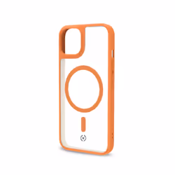 Celly Magmatt 6.1" Housse Transparent, Jaune