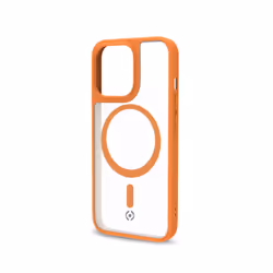 Celly Magmatt 6.1" Housse Transparent, Jaune