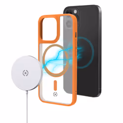 Celly Magmatt 6.1" Housse Transparent, Jaune - Vue supplémentaire 5