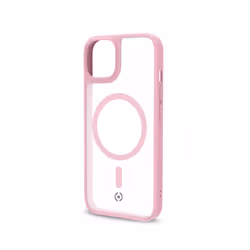 Celly Magmatt coque de protection pour téléphones portables 15,5 cm (6.1") Housse Rose, Transparent