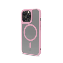 Celly Magmatt 6.1" Housse Rose, Transparent