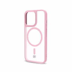 Celly Magmatt 6.1" Housse Rose, Transparent