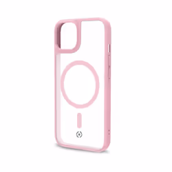 Celly Magmatt coque de protection pour téléphones portables 17 cm (6.7") Housse Rose, Transparent