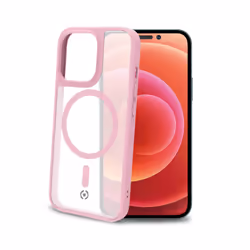 Celly Magmatt 6.7" Housse Rose, Transparent