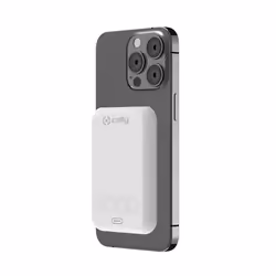 Celly MAGPB5000EVOWH banque d'alimentation électrique 5000 mAh Recharge sans fil Blanc