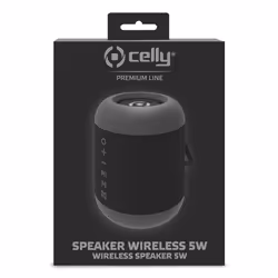 Celly PYSPEAKER haut-parleur portable et de fête Enceinte portable mono Noir 5 W