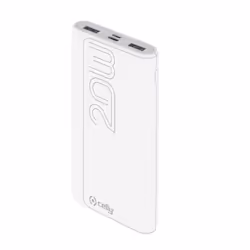 Celly PBPD10000EVOWH, 10000 mAh, Blanc