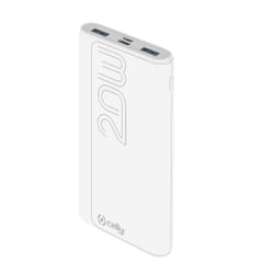Celly PBPD10000EVOWH banque d'alimentation électrique 10000 mAh Blanc
