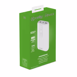 Celly PBPD20000EVOWH banque d'alimentation électrique 20000 mAh Blanc - Vue supplémentaire 4