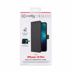Celly WALLYMAG coque de protection pour téléphones portables 15,5 cm (6.1") Étui avec portefeuille Noir - Vue supplémentaire 5