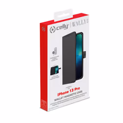 Celly WALLYMAG coque de protection pour téléphones portables 15,5 cm (6.1") Étui avec portefeuille Noir - Vue supplémentaire 6