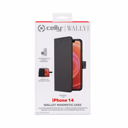 Celly Wallymag coque de protection pour téléphones portables 15,5 cm (6.1") Étui avec portefeuille Noir - Vue supplémentaire 5