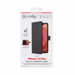 Celly Wallymag coque de protection pour téléphones portables 15,5 cm (6.1") Étui avec portefeuille Noir - Vue supplémentaire 5