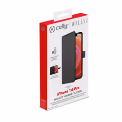 Celly Wallymag coque de protection pour téléphones portables 15,5 cm (6.1") Étui avec portefeuille Noir - Vue supplémentaire 6