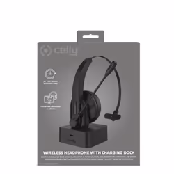 Celly SWHEADSETMONO Noir