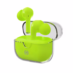 Celly CLEAR, True Wireless Stereo (TWS), Appels/Musique, 20 - 20000 Hz, 33 g, Écouteurs, Vert