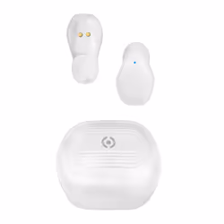 Celly FLIP2, True Wireless Stereo (TWS), Appels/Musique, 20 - 20000 Hz, 41 g, Casque, Blanc