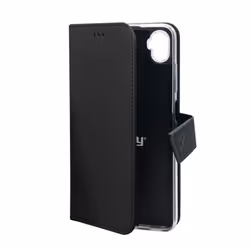 Celly Wally, Étui avec portefeuille, Samsung, Galaxy Xcover 6 Pro, 16,8 cm (6.6"), Noir