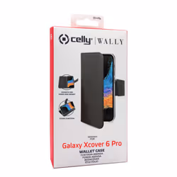 Celly Wally coque de protection pour téléphones portables 16,8 cm (6.6") Étui avec portefeuille Noir - Vue supplémentaire 5