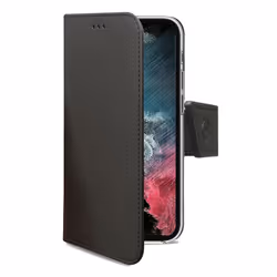 Celly Wally coque de protection pour téléphones portables 15,5 cm (6.1") Folio porte carte Noir - Vue supplémentaire 4