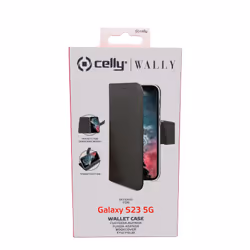 Celly Wally coque de protection pour téléphones portables 15,5 cm (6.1") Folio porte carte Noir - Vue supplémentaire 5
