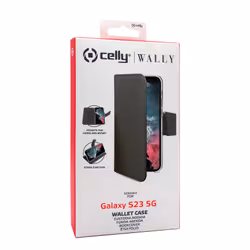 Celly Wally coque de protection pour téléphones portables 15,5 cm (6.1") Folio porte carte Noir - Vue supplémentaire 6
