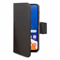 Celly WALLY1035 coque de protection pour téléphones portables 16,8 cm (6.6") Étui avec portefeuille Noir