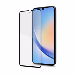 Celly FULL GLASS, Samsung, Galaxy A34 5G, Résistant aux rayures, Noir, Transparent, 1 pièce(s)