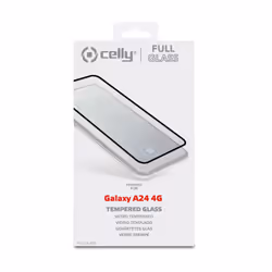 Celly FULL GLASS GALAXY A24 4G BLACK Protection d'écran transparent Samsung 1 pièce(s)