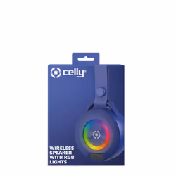 Celly LIGHTBEATBL haut-parleur portable et de fête Enceinte portable stéréo Bleu 5 W