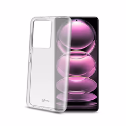 Celly GELSKIN coque de protection pour téléphones portables 16,9 cm (6.67") Housse Transparent