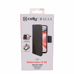 Celly WALLY coque de protection pour téléphones portables 16,9 cm (6.67") Étui avec portefeuille Noir - Vue supplémentaire 6