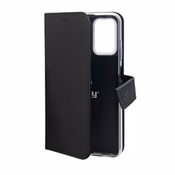 Celly WALLY, Étui avec portefeuille, Xiaomi, Redmi Note 12 Pro, 16,9 cm (6.67"), Noir