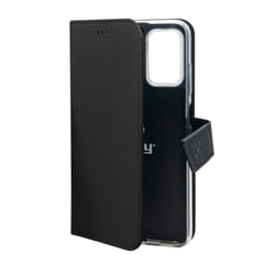 Celly WALLY coque de protection pour téléphones portables 16,9 cm (6.67") Étui avec portefeuille Noir