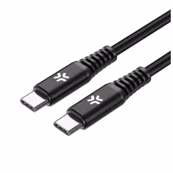 Celly USBCUSBC100WBK, 2 m, USB C, USB C, Noir