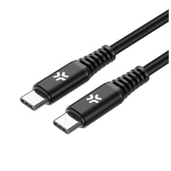 Celly USBCUSBC100WBK câble USB 2 m USB C Noir