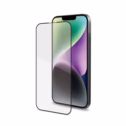 Celly FULLGLASS1053BK, Apple, iPhone 15, Résistant aux rayures, Noir, Transparent, 1 pièce(s)