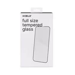 Celly FULLGLASS1054BK écran et protection arrière de téléphones portables Protection d'écran transparent Apple 1 pièce(s)