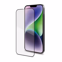 Celly FULLGLASS1055BK, Apple, iPhone 15 Plus, Résistant aux rayures, Noir, Transparent, 1 pièce(s)