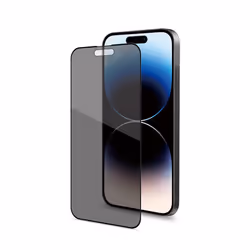 Celly PRIVACYF1054BK, Apple, iPhone 15 Pro, Résistant aux chocs, Anti-goutte, Noir, 1 pièce(s)