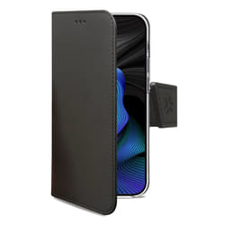 Celly WALLY1053 coque de protection pour téléphones portables 15,5 cm (6.1") Étui avec portefeuille Noir