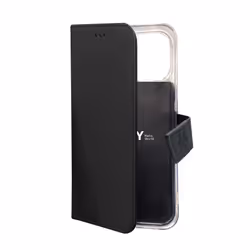 Celly WALLY1056 coque de protection pour téléphones portables 17 cm (6.7") Étui avec portefeuille Noir