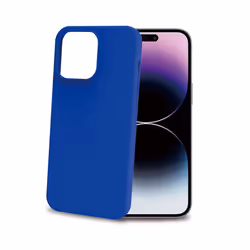 Celly CROMO1056BL, Housse, Apple, iPhone 15 Pro Max, 17 cm (6.7"), Bleu
